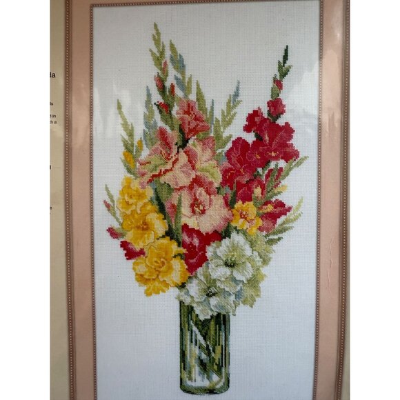 Riolis Gladiolis Counted Cross Stitch, Kit 1446 Yulia Krasavina - Picture 3 of 4